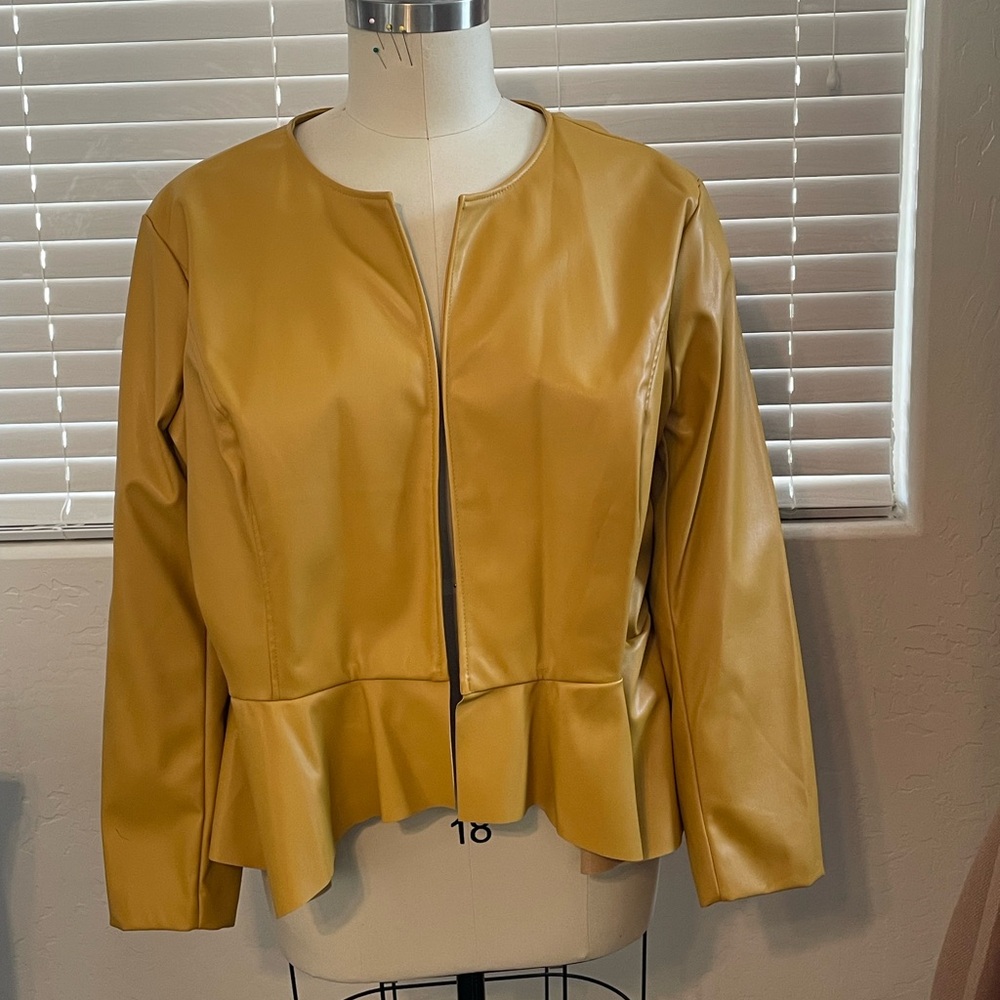 Mustard Yellow Women's Jacket